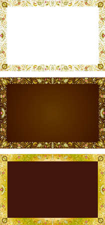 frame landscape designs for paintings and photographsのイラスト素材