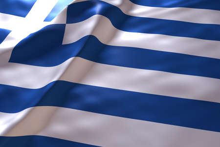 Greece flag backgroundの写真素材