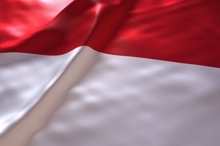Indonesia flag backgroundの写真素材