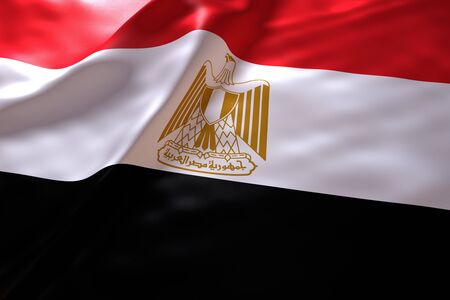 Egypt flag backgroundの写真素材