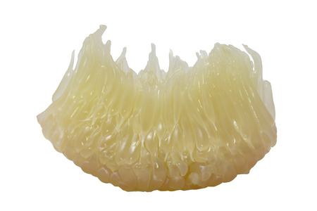 Pommelo isolated on white backgroundの写真素材