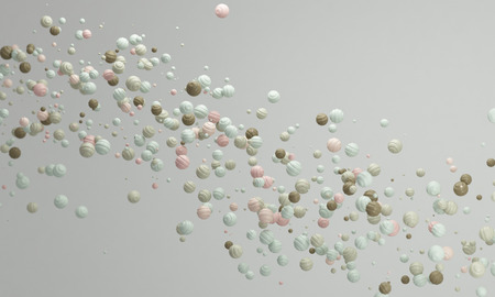 Pastel color candy background rose quartz, lovely pastel background 3d renderingの写真素材