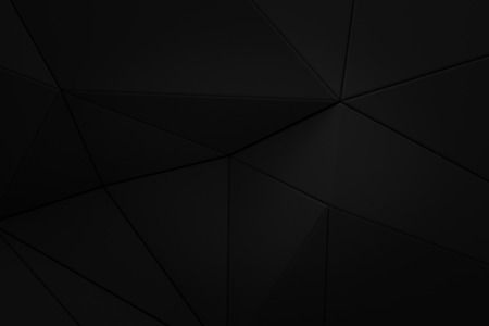 abstract dark black rift crack shape 3d render backgroundの写真素材