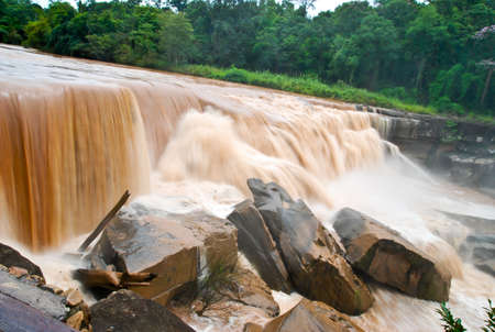 dirty waterfall