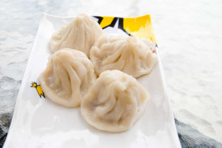 Chinese style meat dumplings