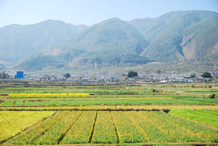 A beautiful  landscape of a mountain  in China  の写真素材