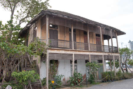 Retro Vintage Old House Thailand  のeditorial素材