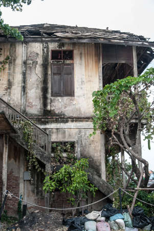 Retro Vintage Old House Thailand  のeditorial素材