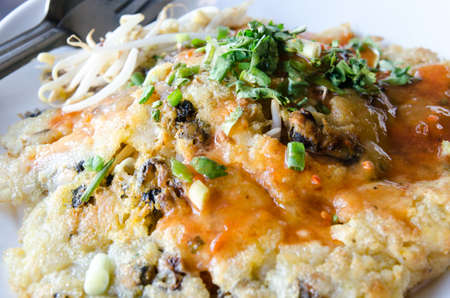 Fried musselsの写真素材