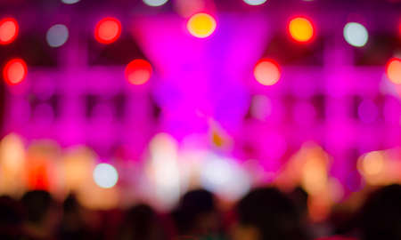 Music concert background bokeh blurの写真素材