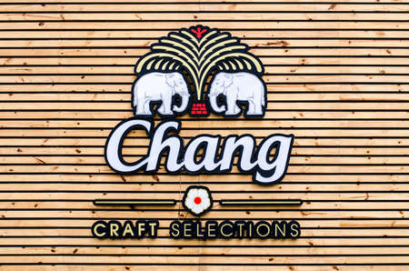BANGKOK - DEC 6 : Chang Craft Selection  at Central World on Dec 6, 2014 in beer festival Bangkok....