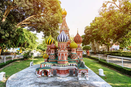 St. Basil in Mini Siam Park. Mini Siam is a famous miniature park attraction. It had been constructed in 1986のeditorial素材