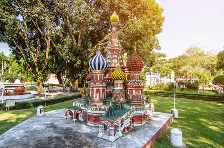 St. Basil in Mini Siam Park. Mini Siam is a famous miniature park attraction. It had been constructed in 1986のeditorial素材