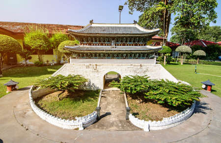 namdaemun,korea gate in Mini Siam Park. Mini Siam is a famous miniature park attraction. It had been constructed in 1986のeditorial素材