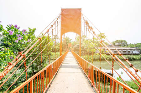bridge in Vangvieng , Laosの写真素材