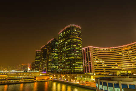 Hong Kong City Night Scenesの写真素材