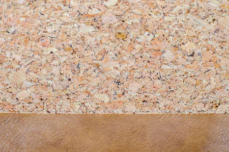 Old brown scratched leather texture. High resolution photo.の写真素材