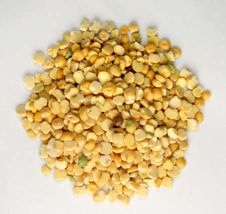 Spread of yellow lentils