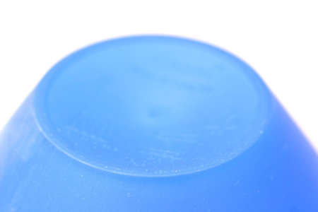 Base of plastic conical bowlの写真素材