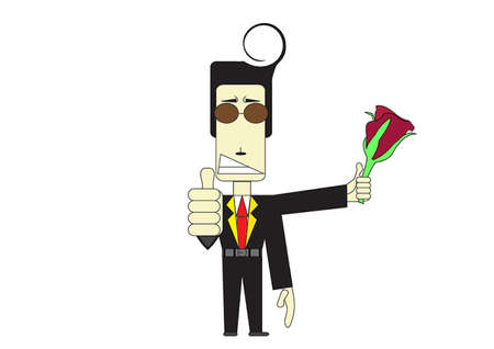 Man loveのイラスト素材