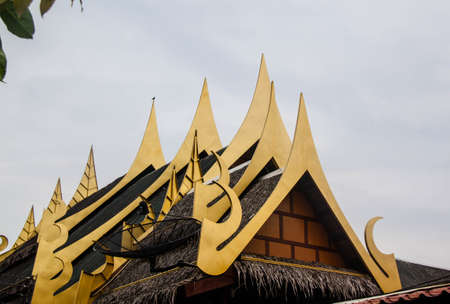 Modren building under the skyの写真素材