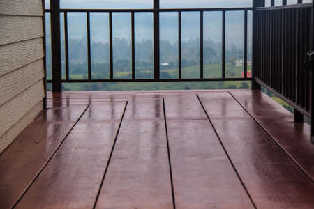 The porch to natureのeditorial素材