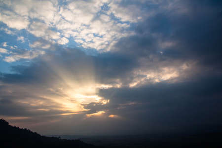 Sunlight in the evenning timeの写真素材