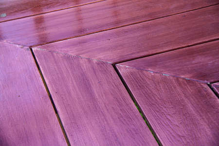 Brown porch design in houseの写真素材