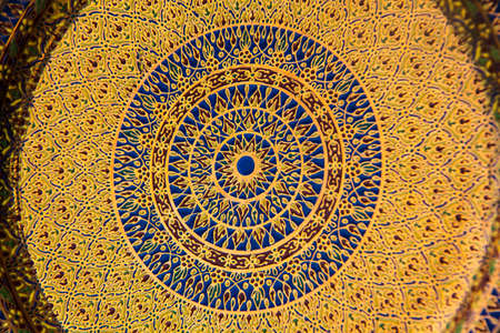 Thai painting in the buddhist churchの写真素材