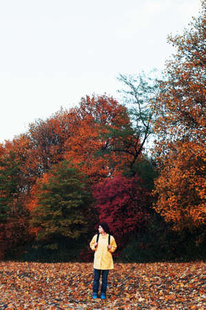 Freedom traveler woman. Beautiful young woman  outdoor. Hiker young woman  in summer at sunset. in...