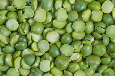 Green split pea background or texture
