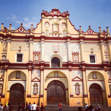 Church in Chiapas mex. の素材