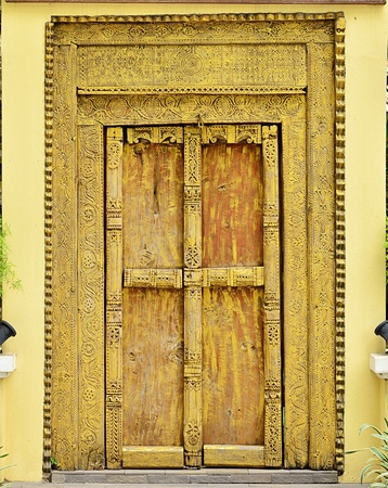 Beautiful thai gate.の写真素材