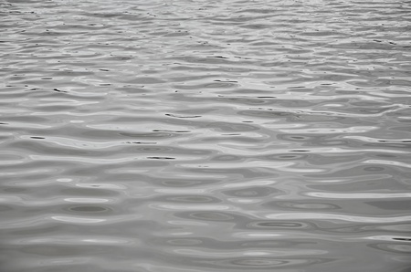 Water wave in the lake.の写真素材