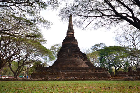 Thailand temple in north of Thailand.の写真素材