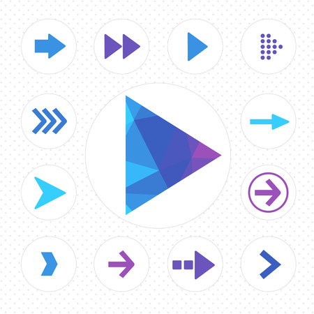 arrow icon vectorのイラスト素材