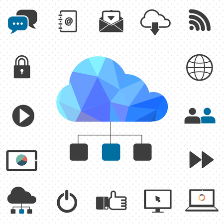 communication icon vectorのイラスト素材
