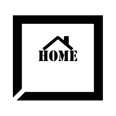 home button on the keyboardのイラスト素材