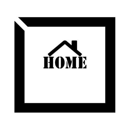 home button on the keyboardのイラスト素材