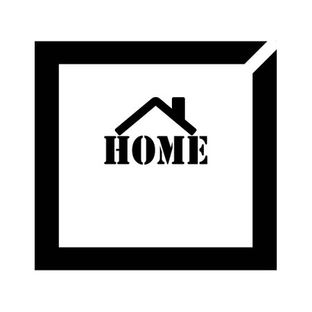 home button on the keyboardのイラスト素材