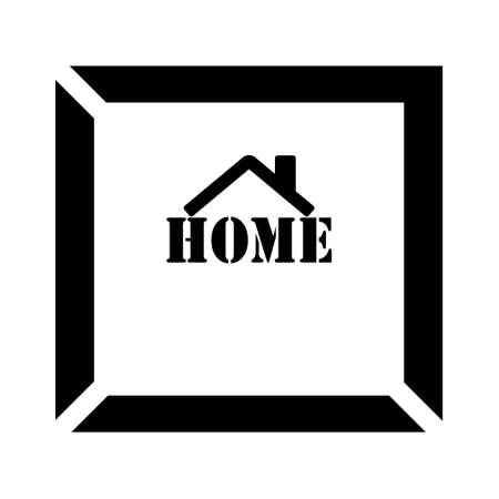 home button on the keyboardのイラスト素材