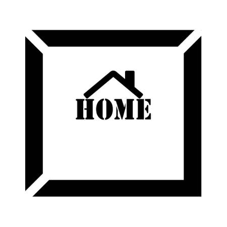 home button on the keyboardのイラスト素材