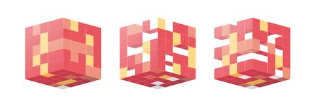 Geometric design pattern concept for banners, posters.