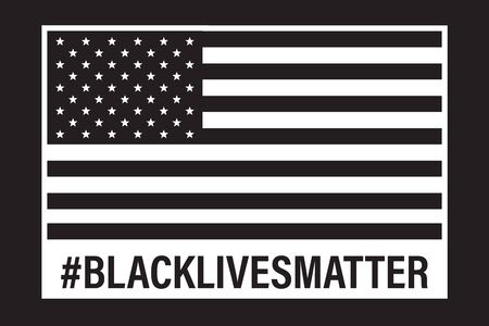 Black lives matter quote, phrase or slogan.のイラスト素材