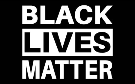 Black lives matter quote, phrase or slogan.のイラスト素材