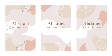 Abstract pastel patterns for social media storyのイラスト素材