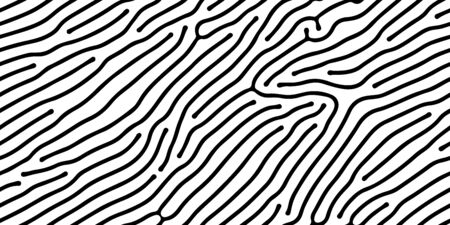 Seamless organic, biological pattern. Abstract shapes like corals. Bio, contemporary, trendy seamless pattern. Applicable for textile design, as print. Coral stripes background. Vector illustrationのイラスト素材