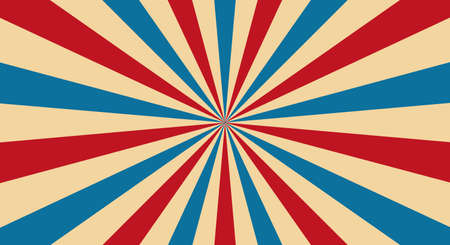 Sunburst or sun burst retro background. Retro backgroundのイラスト素材