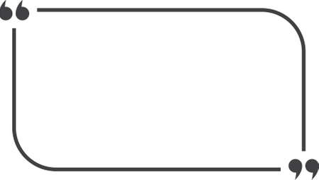 Quote box or bubbles in flat style.のイラスト素材