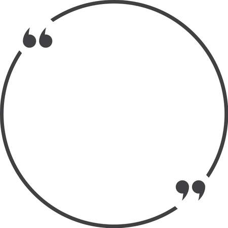 Quote box or bubbles in flat style.のイラスト素材